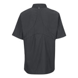 045X Chef Designs Women's Mimix™ Short Sleeve Chef Coat with OilBlok Charcoal