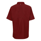 046X Chef Designs Mimix™ Short Sleeve Chef Coat with OilBlok Fireball Red