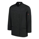 053W Chef Designs Women's Deluxe Airflow Chef Coat Black