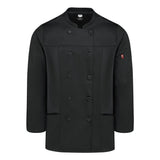 053W Chef Designs Women's Deluxe Airflow Chef Coat Black