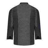 053W Chef Designs Women's Deluxe Airflow Chef Coat Charcoal