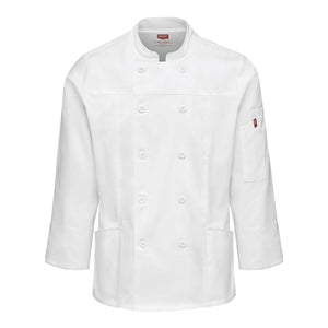 053W Chef Designs Women's Deluxe Airflow Chef Coat White