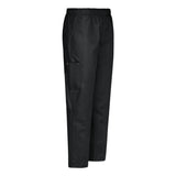 0P2M Chef Designs Airflow Chef Pants with Back Panels Black