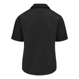 501W Chef Designs Women's Poplin Airflow Cook Shirt with OilBlok Black