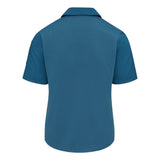 501W Chef Designs Women's Poplin Airflow Cook Shirt with OilBlok Teal