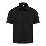 502M Chef Designs Poplin Airflow Cook Shirt with OilBlok Black