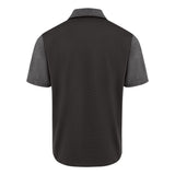 502M Chef Designs Poplin Airflow Cook Shirt with OilBlok Charcoal/ Black