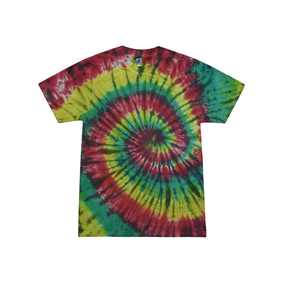 1090 Colortone Festival Tie-Dyed T-Shirt Rasta