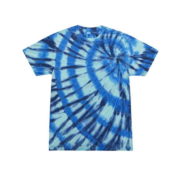 1000 Colortone Multi-Color Tie-Dyed T-Shirt Serenity