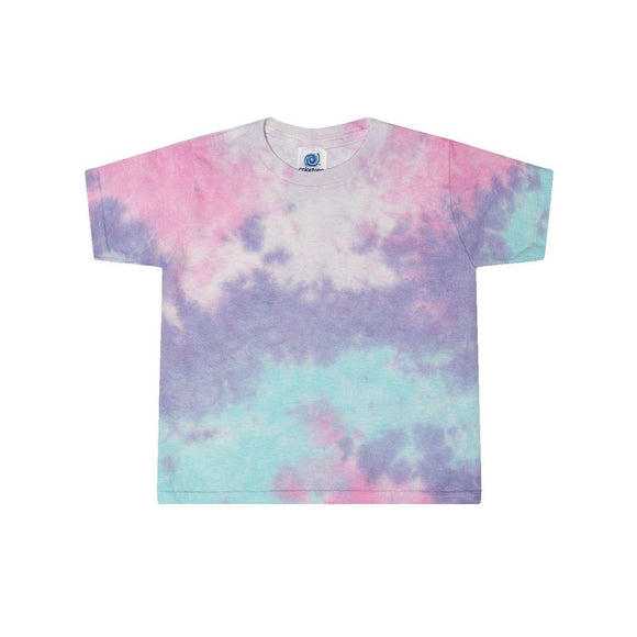 1160 Colortone Toddler Tie-Dyed T-Shirt Cotton Candy