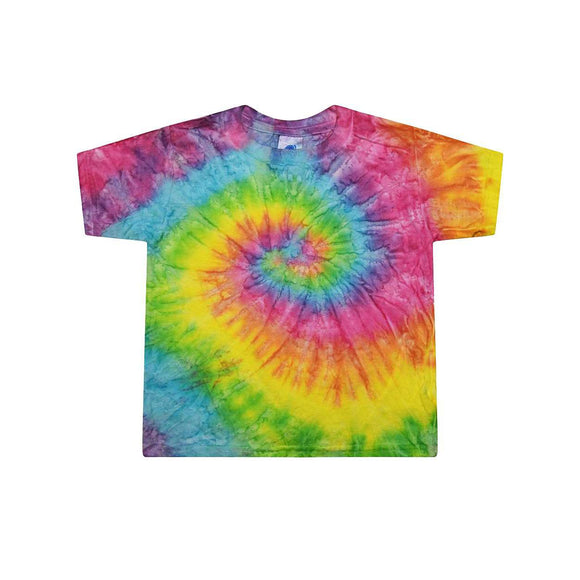 1160 Colortone Toddler Tie-Dyed T-Shirt Saturn