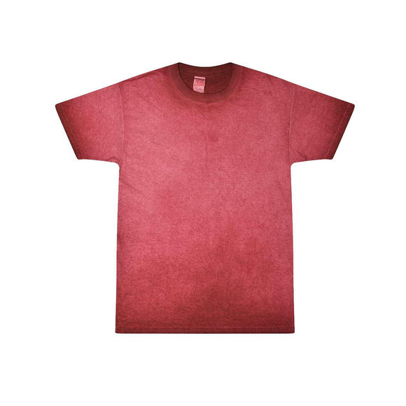 1310 Colortone Oil Wash T-Shirt Oil Red