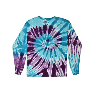 2000 Colortone Tie-Dyed Long Sleeve T-Shirt Barbados