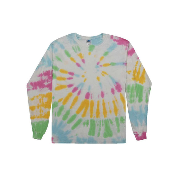 2000 Colortone Tie-Dyed Long Sleeve T-Shirt Yosemite