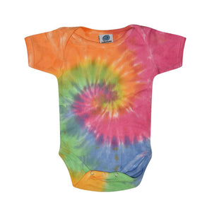 5100 Colortone Infant Tie-Dyed Onesie Eternity