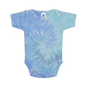 5100 Colortone Infant Tie-Dyed Onesie Lagoon