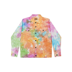 9050 Colortone Tie-Dyed Denim Jacket Eternity