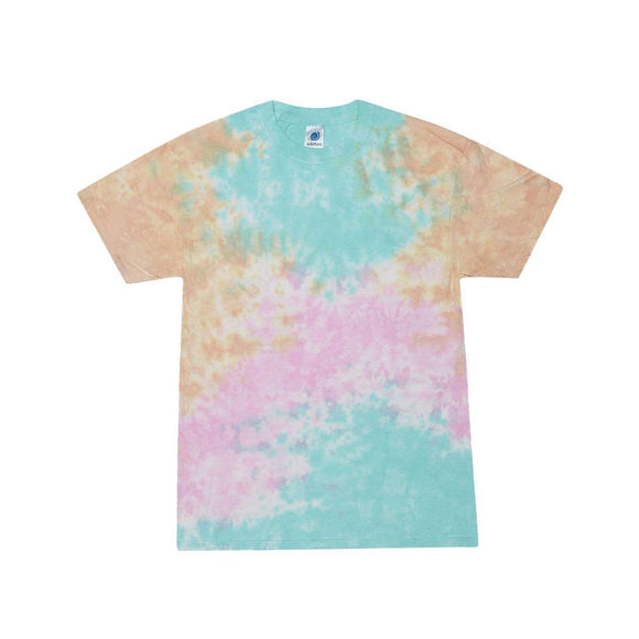 1000Y Colortone Youth Multi-Color Tie-Dyed T-Shirt Snow Cone