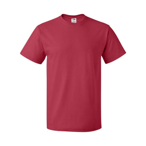 3930R Fruit of the Loom HD Cotton Short Sleeve T-Shirt True Red