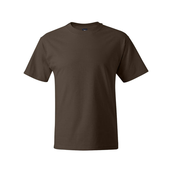 5180 Hanes Beefy-T® T-Shirt Dark Chocolate