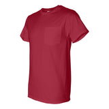 3930PR Fruit of the Loom HD Cotton T-Shirt with a Pocket True Red