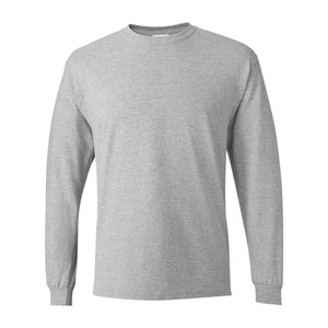 5286 Hanes Essential-T Long Sleeve T-Shirt Light Steel