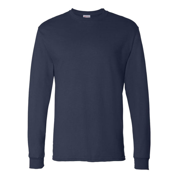 5286 Hanes Essential-T Long Sleeve T-Shirt Navy