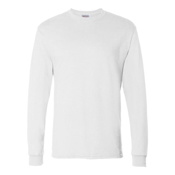 5286 Hanes Essential-T Long Sleeve T-Shirt White