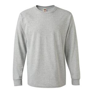 4930R Fruit of the Loom HD Cotton Long Sleeve T-Shirt Athletic Heather