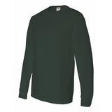 4930R Fruit of the Loom HD Cotton Long Sleeve T-Shirt Forest Green