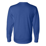 4930R Fruit of the Loom HD Cotton Long Sleeve T-Shirt Royal