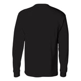 5596 Hanes Authentic Long Sleeve Pocket T-Shirt Black