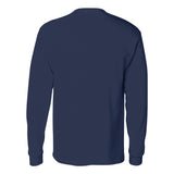 5596 Hanes Authentic Long Sleeve Pocket T-Shirt Navy