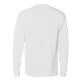 5596 Hanes Authentic Long Sleeve Pocket T-Shirt White