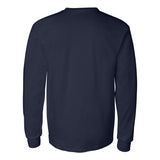 2410 Gildan Ultra Cotton® Long Sleeve Pocket T-Shirt Navy