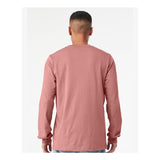 3501 BELLA + CANVAS Unisex Jersey Long Sleeve Tee Mauve