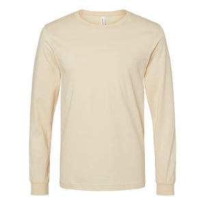 3501 BELLA + CANVAS Unisex Jersey Long Sleeve Tee Soft Cream