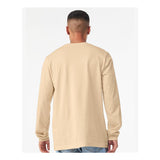 3501 BELLA + CANVAS Unisex Jersey Long Sleeve Tee Soft Cream