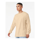 3501 BELLA + CANVAS Unisex Jersey Long Sleeve Tee Soft Cream