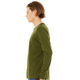 3501 BELLA + CANVAS Unisex Jersey Long Sleeve Tee Olive