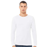 3501 BELLA + CANVAS Unisex Jersey Long Sleeve Tee White