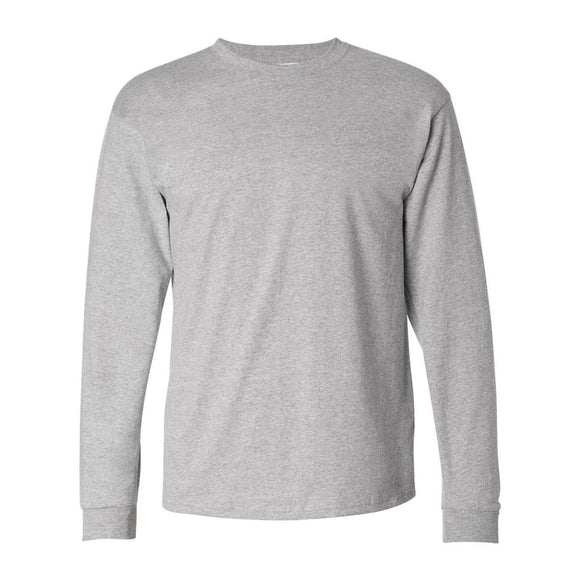 5586 Hanes Authentic Long Sleeve T-Shirt Light Steel