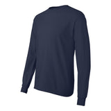 5586 Hanes Authentic Long Sleeve T-Shirt Navy