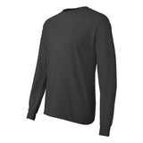 5586 Hanes Authentic Long Sleeve T-Shirt Smoke Grey