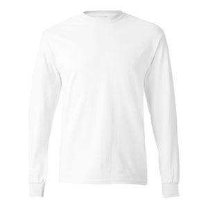 5586 Hanes Authentic Long Sleeve T-Shirt White