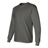 2400 Gildan Ultra Cotton® Long Sleeve T-Shirt Charcoal