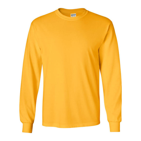 2400 Gildan Ultra Cotton® Long Sleeve T-Shirt Gold