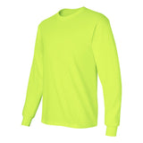 2400 Gildan Ultra Cotton® Long Sleeve T-Shirt Safety Green