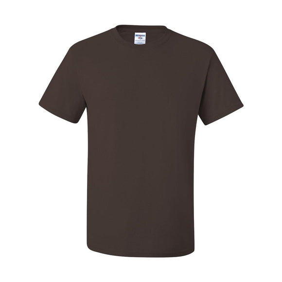 29MR JERZEES Dri-Power® 50/50 T-Shirt Chocolate