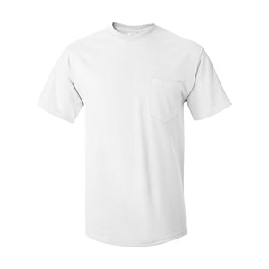 5590 Hanes Authentic Pocket T-Shirt White